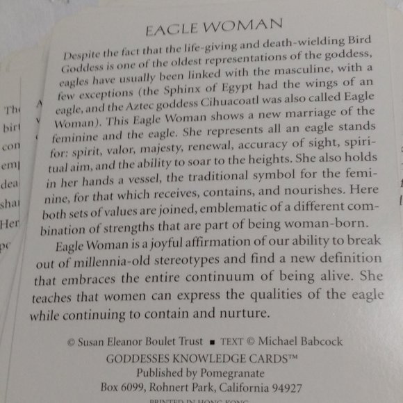 Goddesses: Knowledge Cards - Picture 12 of 12